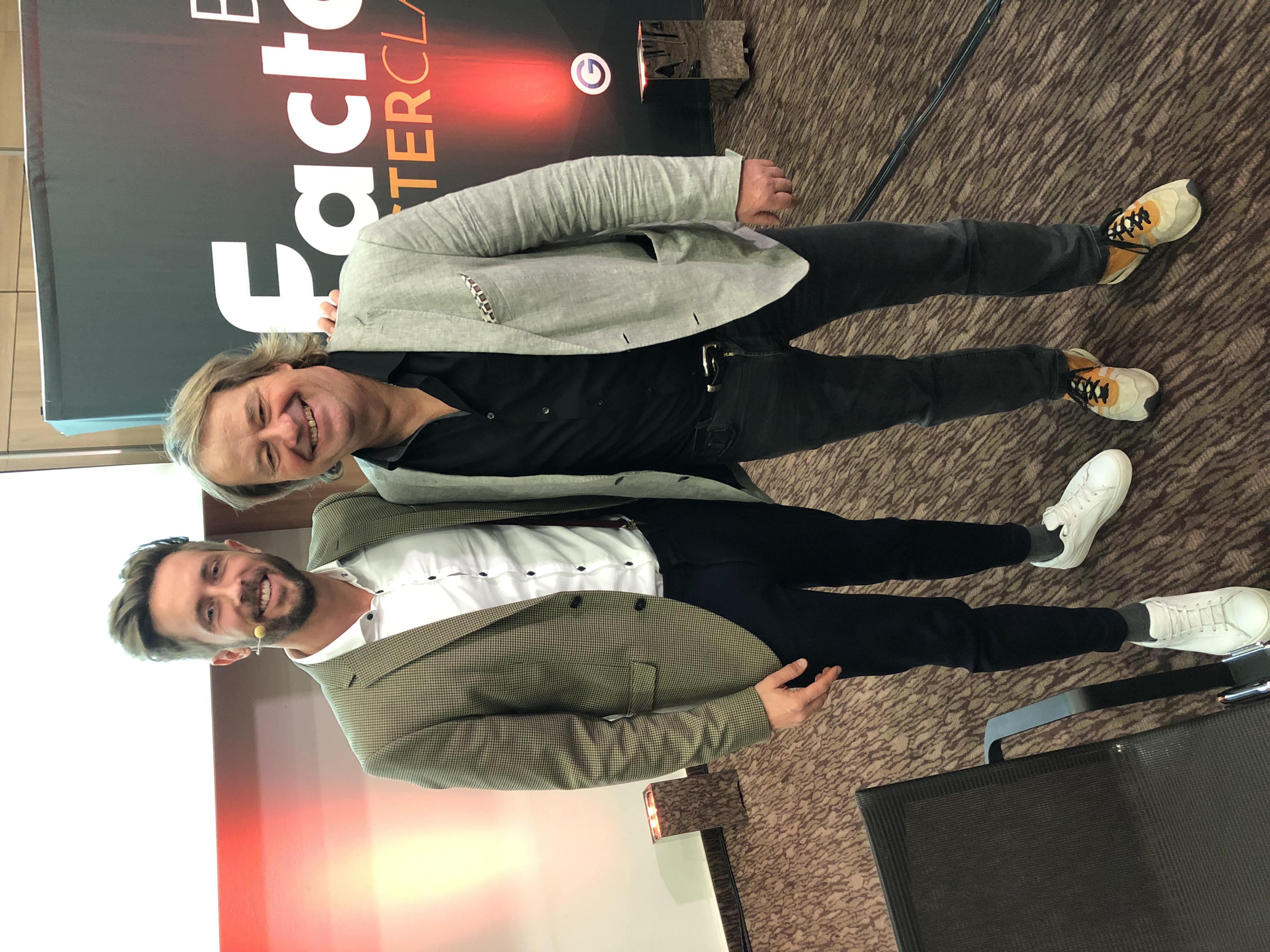 Andreas Möbius mit Felix Thönessen