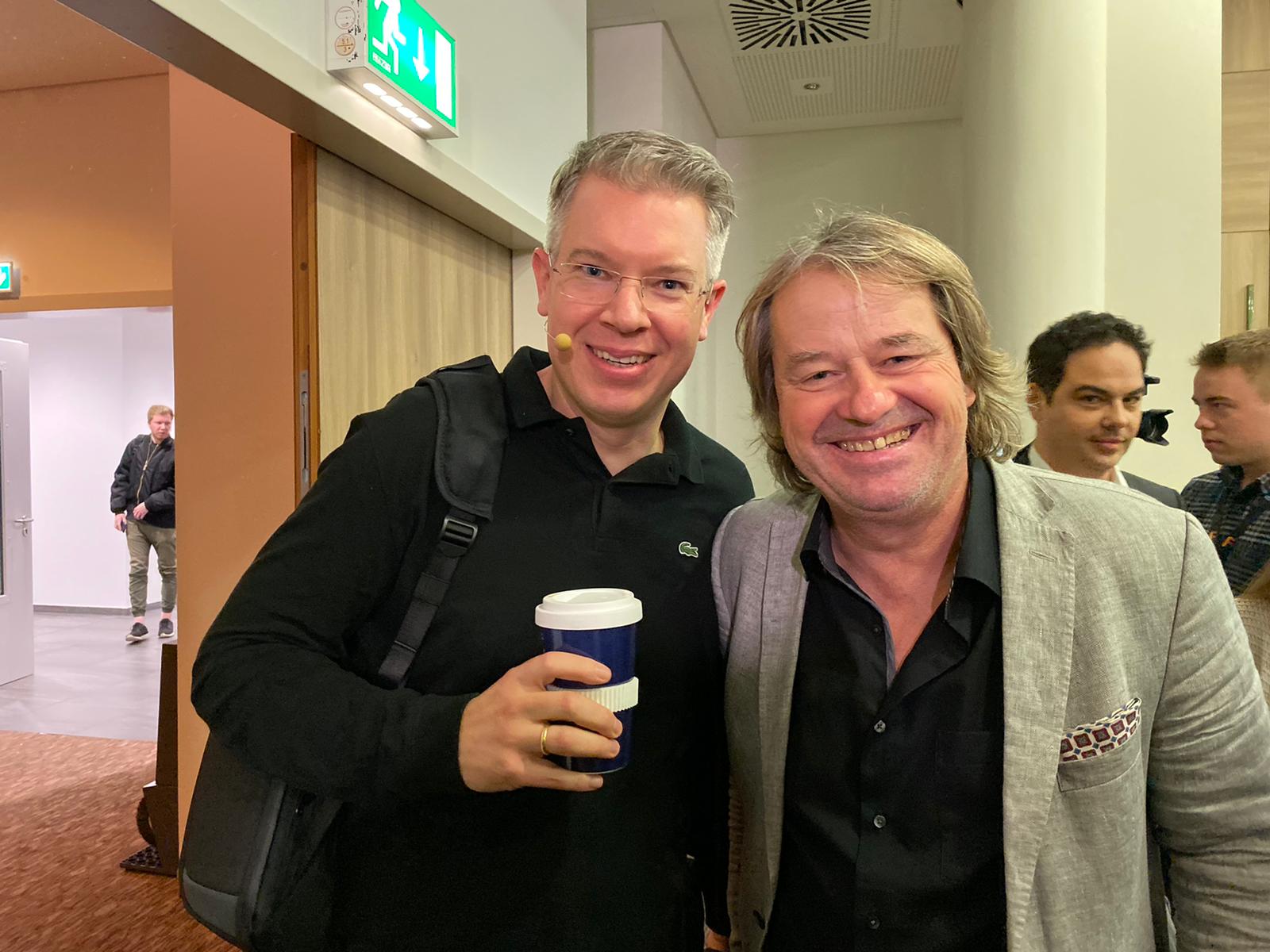 Andreas Möbius mit Frank Thelen
