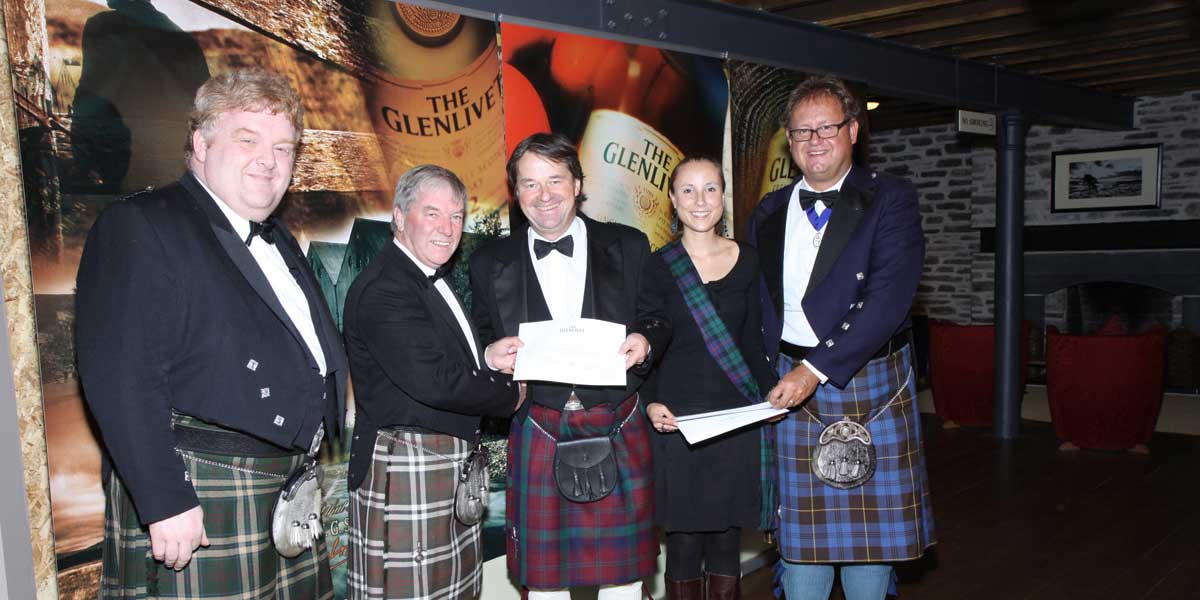 Andreas Möbius mit The Glenlivet