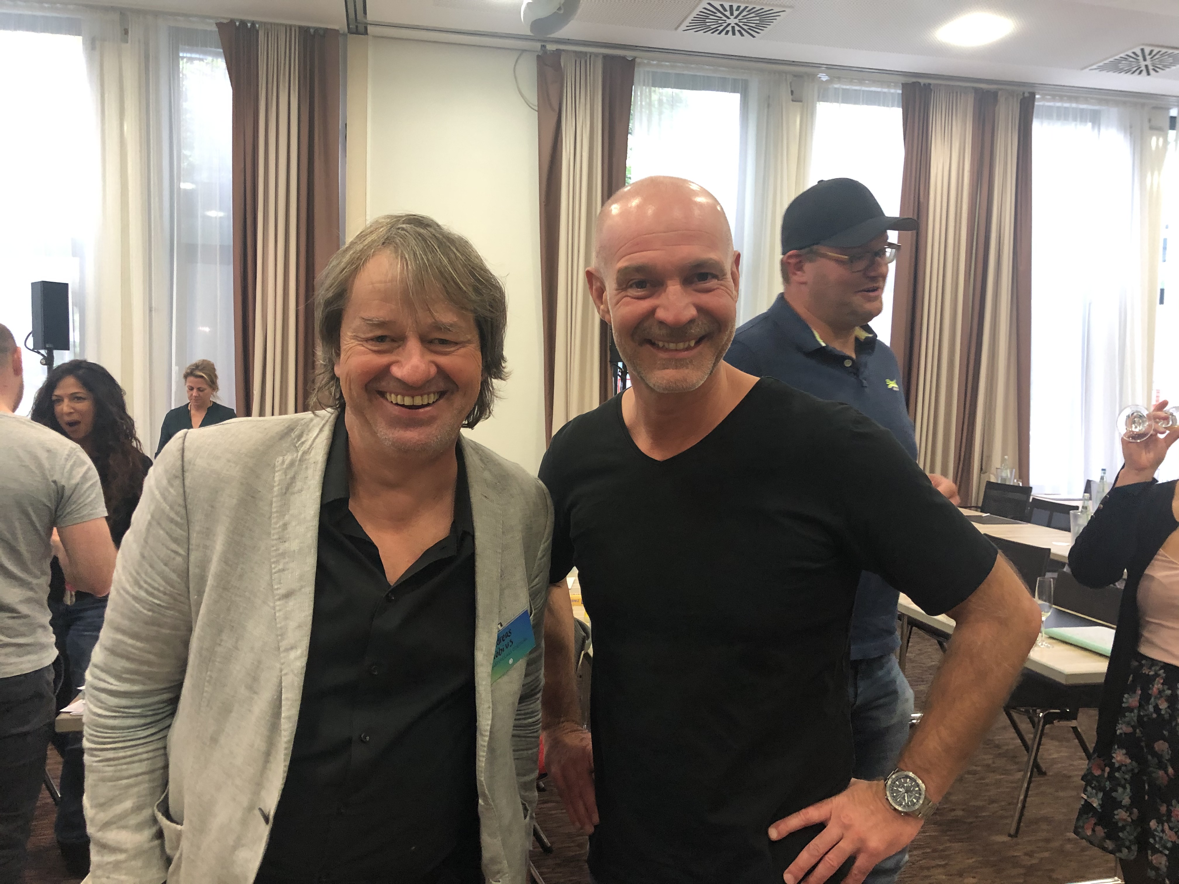Andreas Möbius mit Dr. Stefan Frädrich